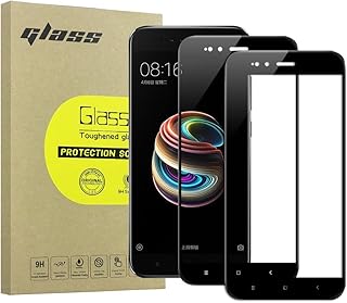 Simpeak Protector de Pantalla Compatible Xiaomi Mi A1 (2-Unidades), Bubble Free/HD Clear Protector de Pantalla de Cristal Templado Premium para Xiaomi Mi A1(Negro) Simpeak Protector de Pantalla Compatible Xiaomi Mi A1 (2-Unidades), Bubble Free/HD Clear Protector de Pantalla de Cristal Templado Premium para Xiaomi Mi A1(Negro)