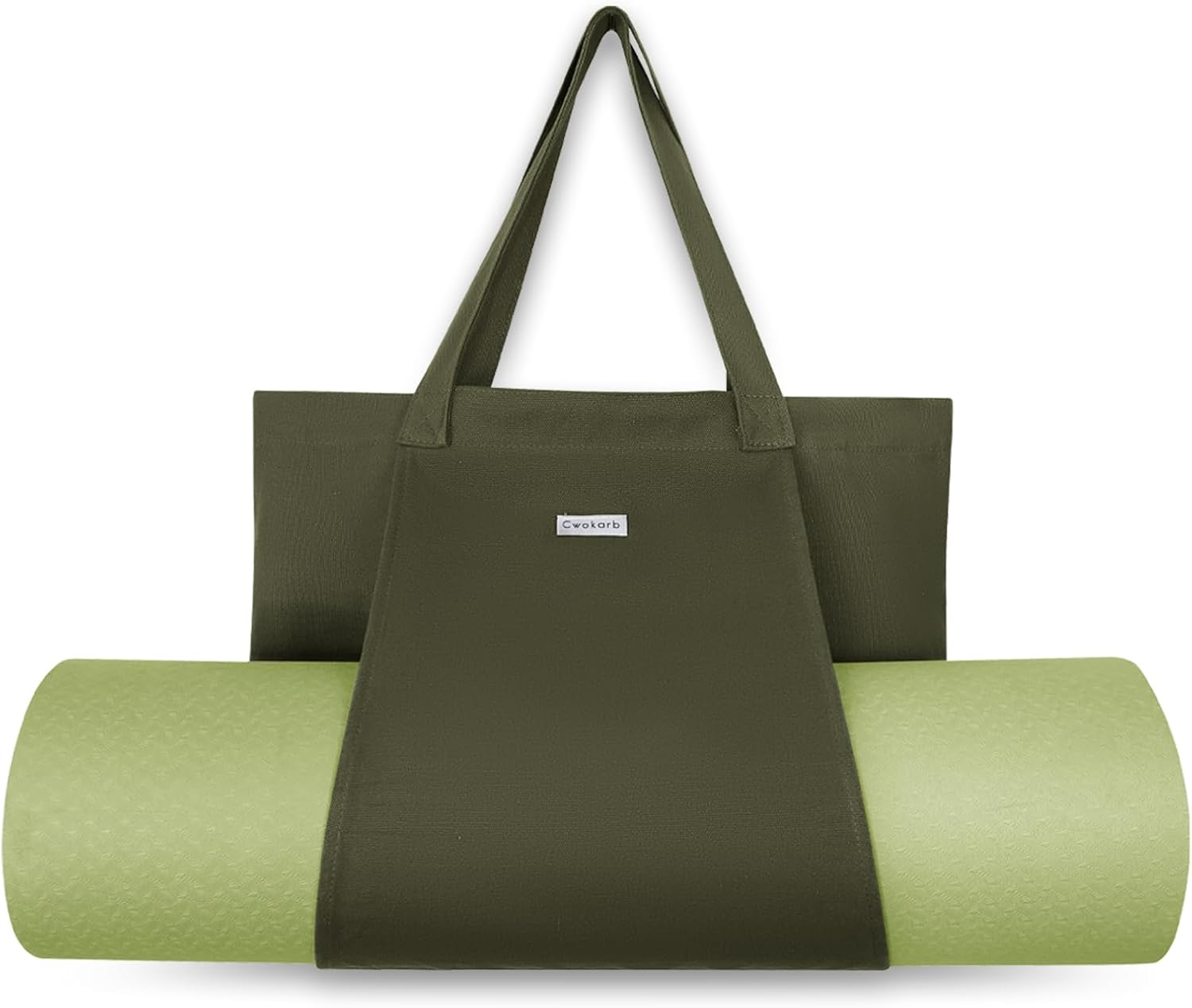 Yoga Bags for Women with Yoga Mats Bags Carrier Carryall Canvas Tote for Pilates Shoulder for Travel Office Beach Workout