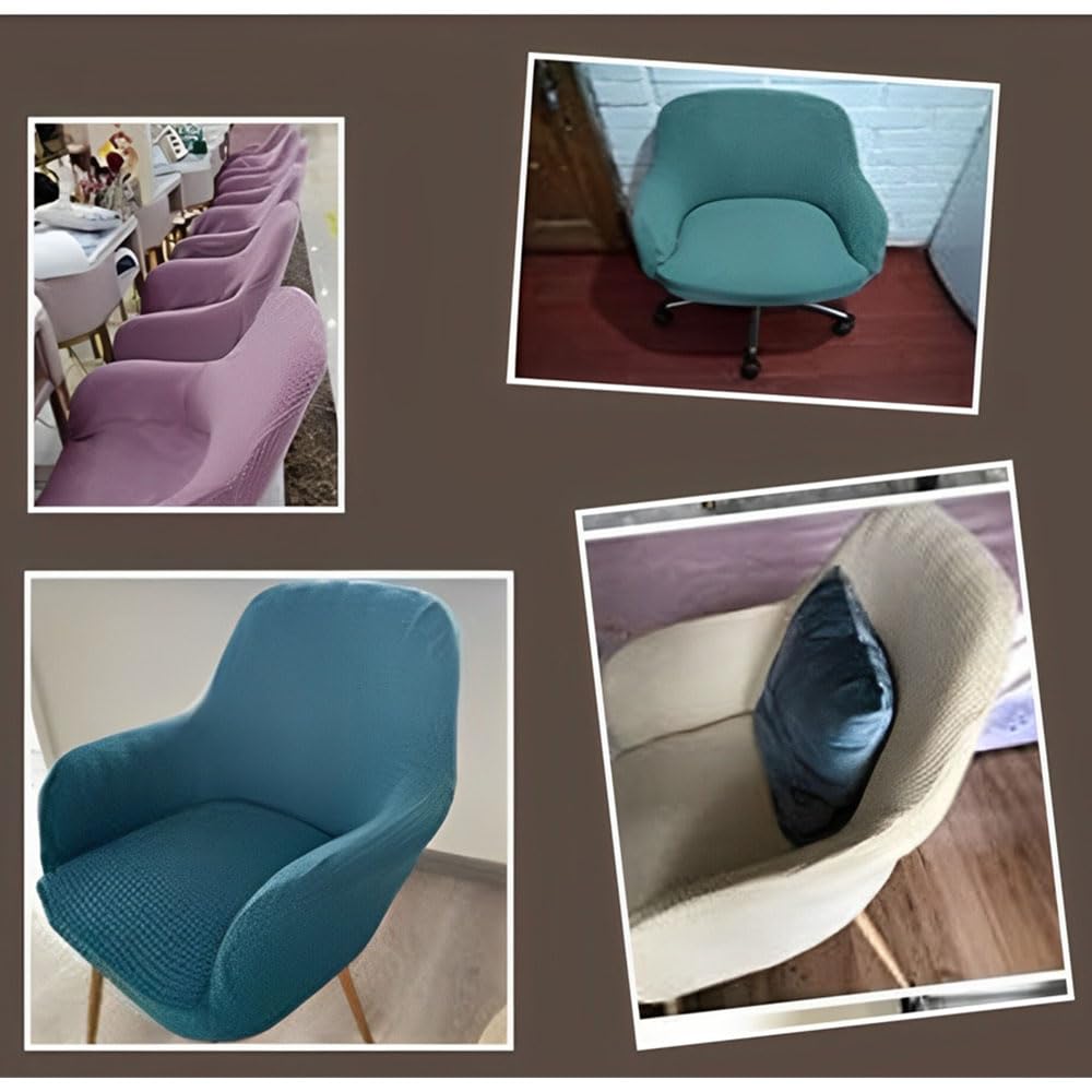 Coprisedia Rotonda In Velluto Elasticizzato | Taglia Media (ø 74-94 Cm) | Blu Pastello