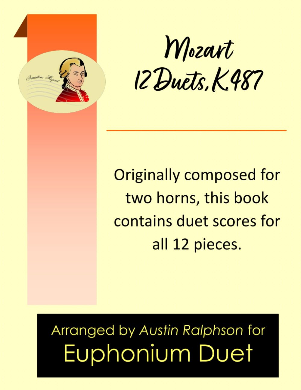 Mozart 12 duets, K. 487 - euphonium duet (Brass solos, duets and ensembles)
