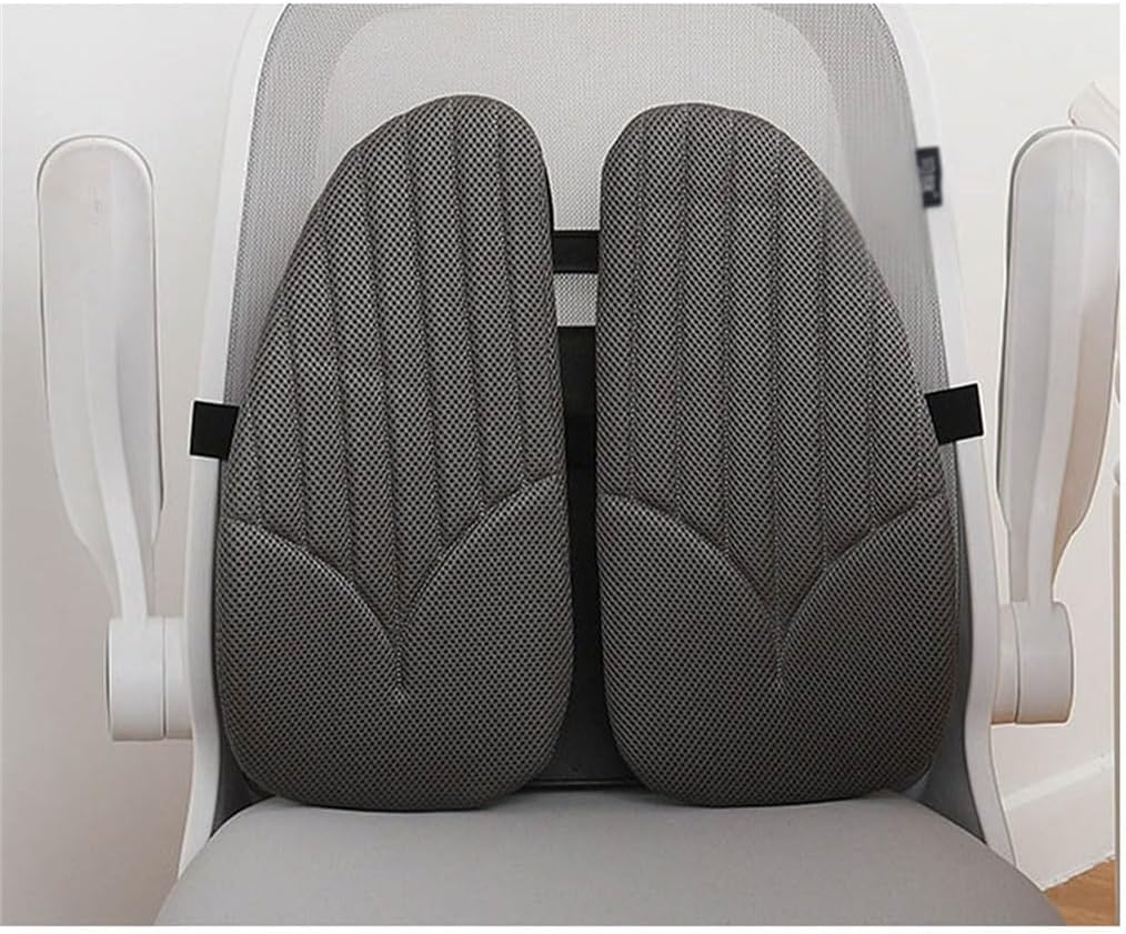Lumbar Cushion Sedentary Cushion Car Chair Breathable Lumbar Cushion Four-Way Adjustable Backrest Lumbar Cushion
