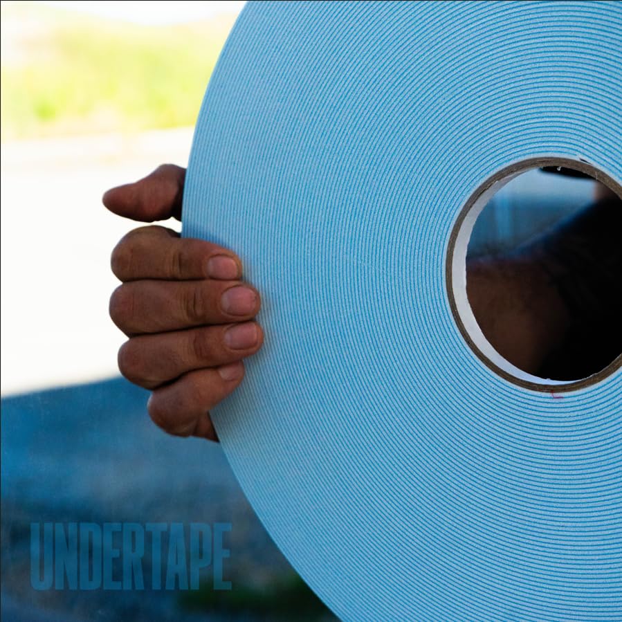 Image of Double Sided Foam Tape - 3 /8 x 1 /8 in x 82 ft (25 m) Roll - PE Closed-Cell Glazing Tape - Strong Pressure-Sensitive Acrylic Adhesive - Moisture Resistant Insulation