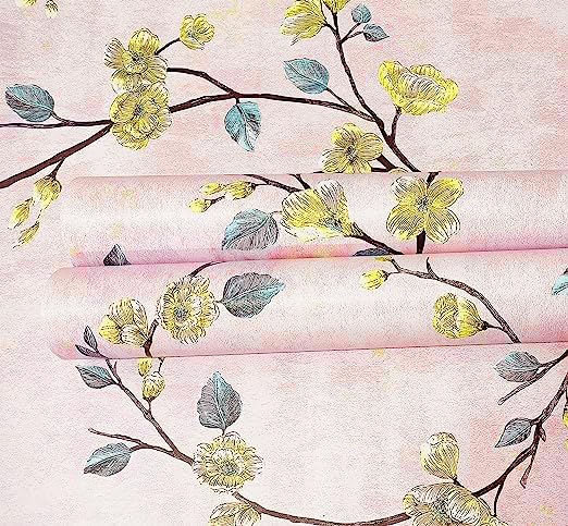 See full amazon price history chart for ELTON DIY Wall Paper/Wall Sticker Self Adhesive Nature Floral Elegant Living Room Bed Decoration Interior Exterior Easily Removable Furniture Film (45 x 300 Cms, Breezy Spring Leaves Pink, EL112) ELTON DIY Wall Paper/Wall Sticker Self Adhesive Nature Floral Elegant Living Room Bed Decoration Interior Exterior Easily Removable Furniture Film (45 x 300 Cms, Breezy Spring Leaves Pink, EL112) (B0CCJRQXWJ) Amazon Price History, Amazon Price Tracker