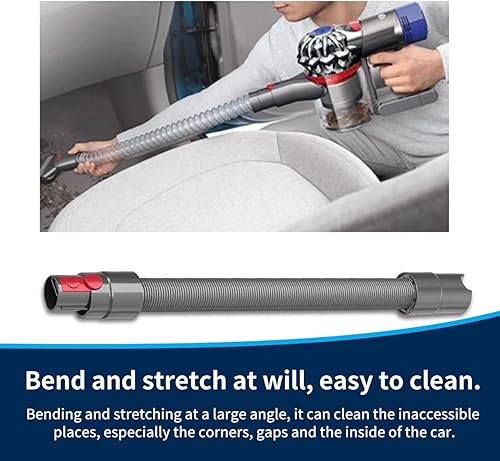 Miniatura 3 de Accesorio de manguera de extensión flexible para Dyson V7 V8 V10 V11 V15 accesorio de aspiradora inalámbrica y accesorios de aspiradora。