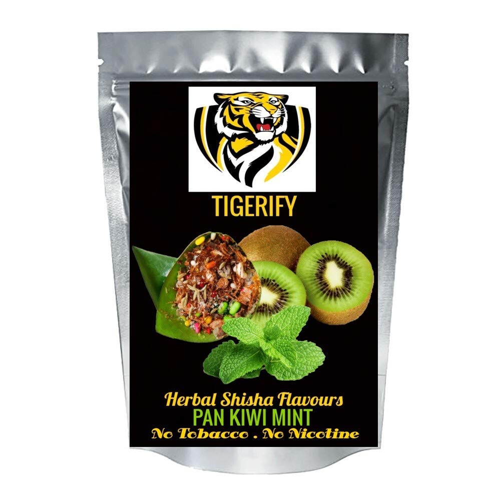Buy TIGERIFY Shisha Hookah Herbal PAAN KIWI MINT Flavor 25grams Online at Low Prices in India