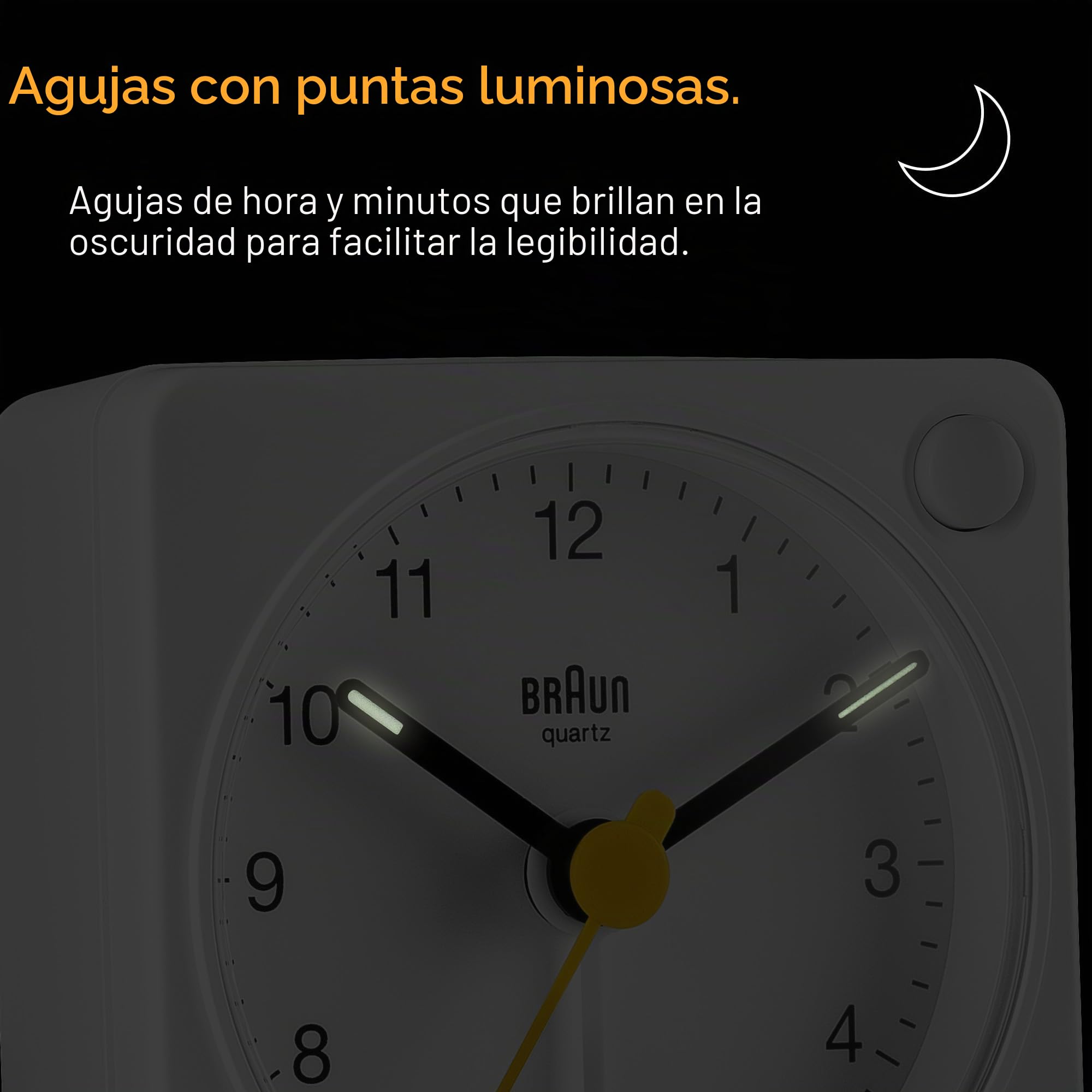 Braun Reloj Despertador
