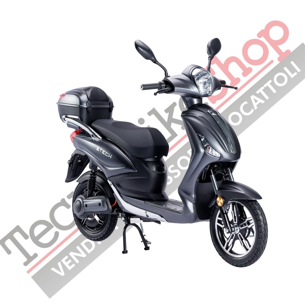 Tecnobike Shop Bici Elettrica a Pedalata Assistita Biciclette Elettroniche Alimentate Z-Tech ZT-09-E 250w 48V 12Ah Batteria al Piombo
