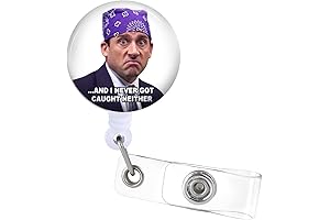 ZJK479 Retractable Badge Reel Holder for Nurses and Essential Workers: Express Your Personality with Humor