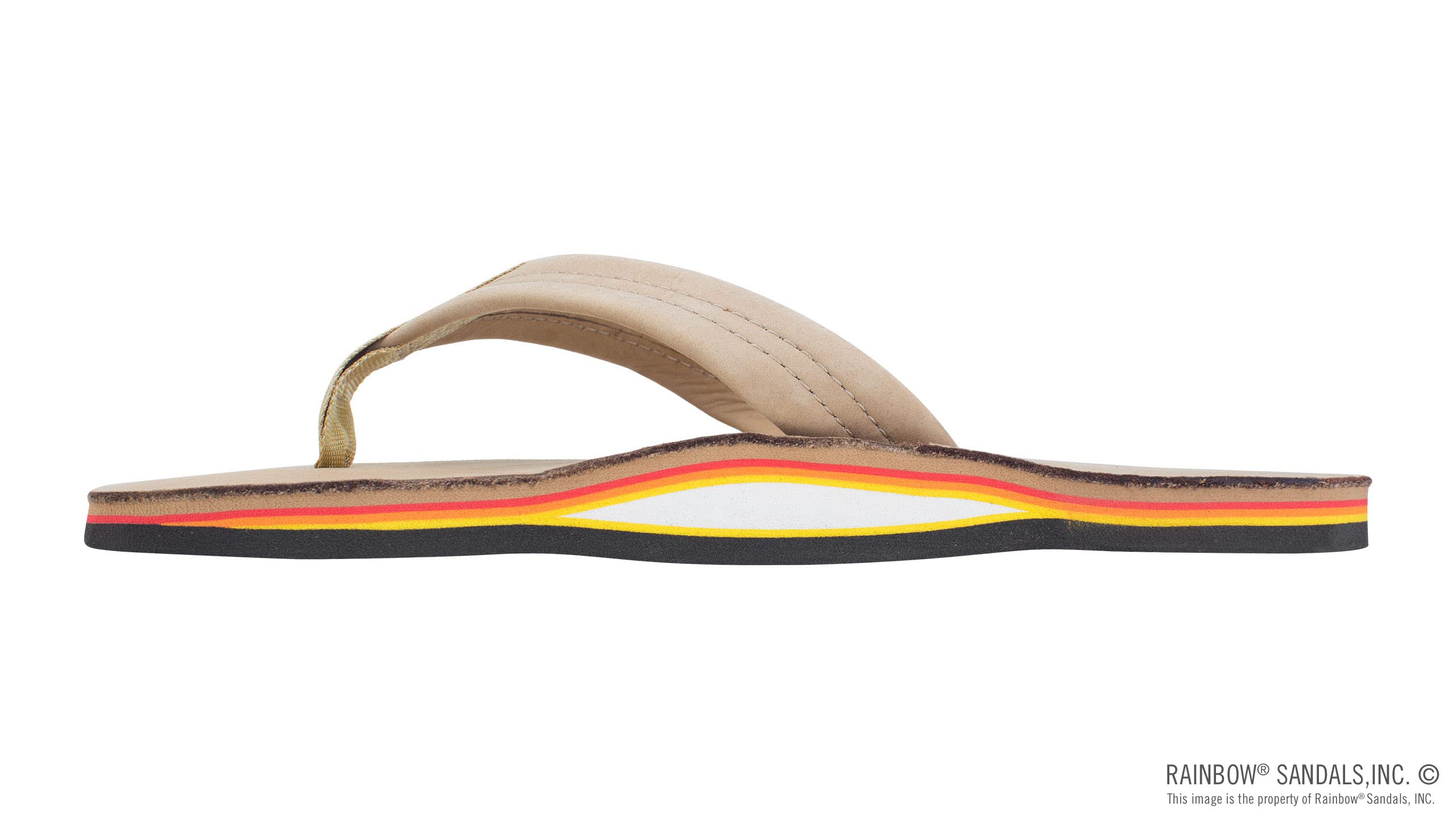 Rainbow Sandals da uomo pelle