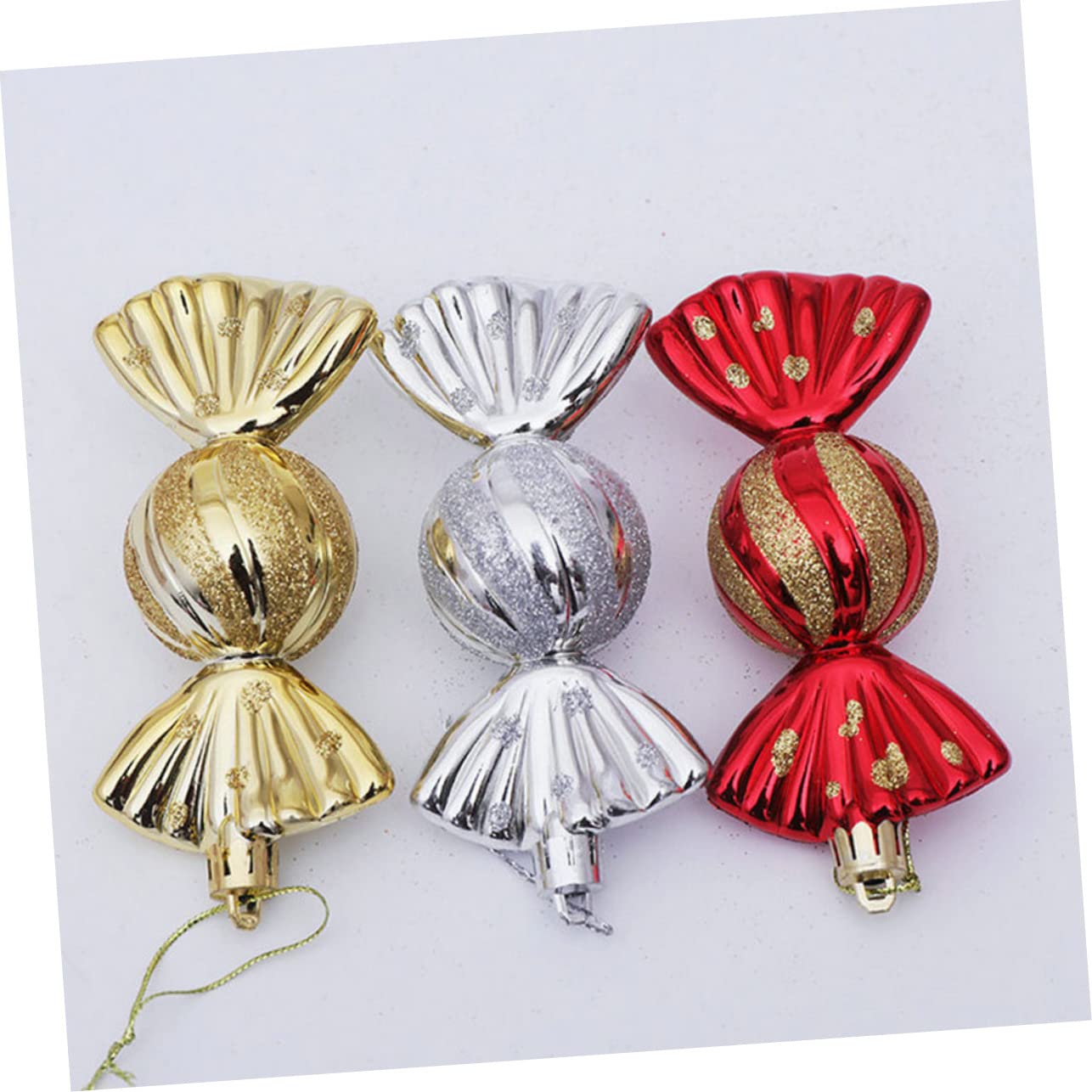 Ciieeo 5 Piezas Adorno Navideño Colgante para Árbol de Navidad Decoración Colgante Hogar Adorno de Árbol de Navidad Decoraciones Navideñas