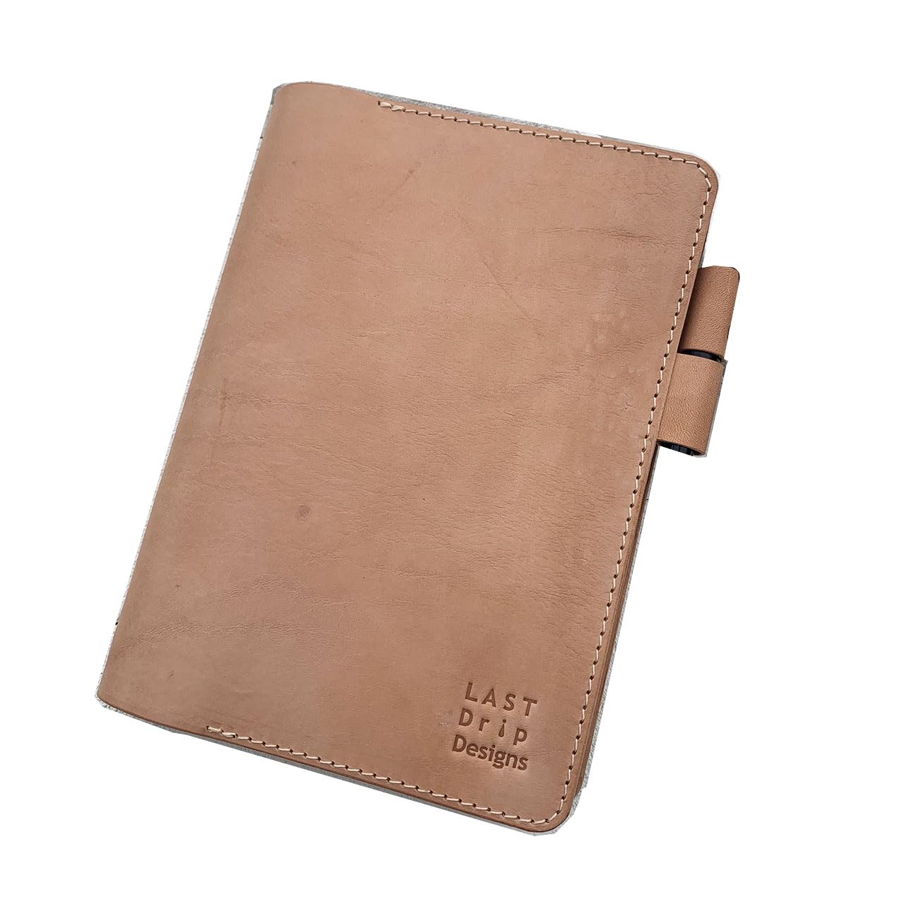 Amazon.co.jp: [LAST Drip Designs] 本革 手帳カバー A5 バタフライ