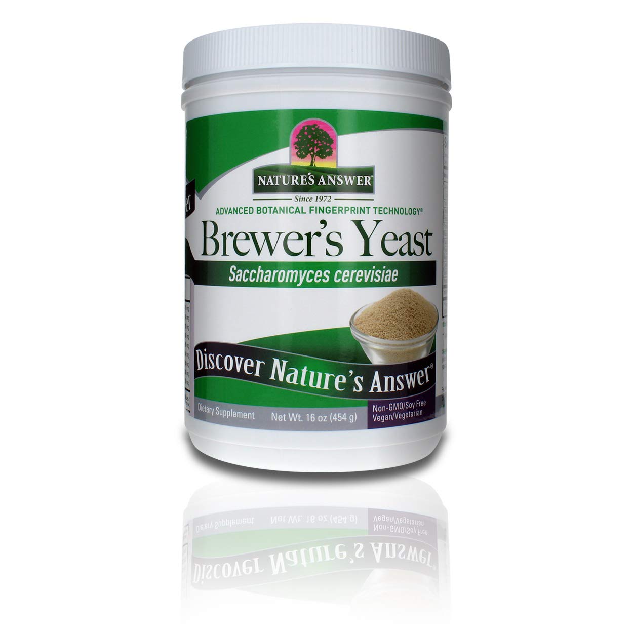 Nature's Answer Brewer's Yeast Powder, Rich Source of Amino Acids, B-Complex Vitamins, Minerals, & P