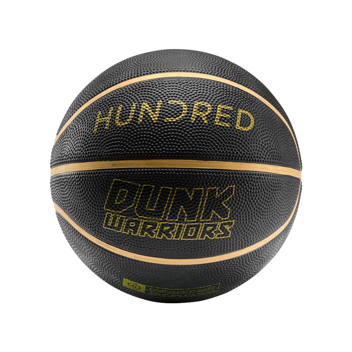 Hundred Dunk Warriors Basketball | ActiveGrip Technology for Better Control and Hold | Suitable for Both Indoor and Outdoor Courts