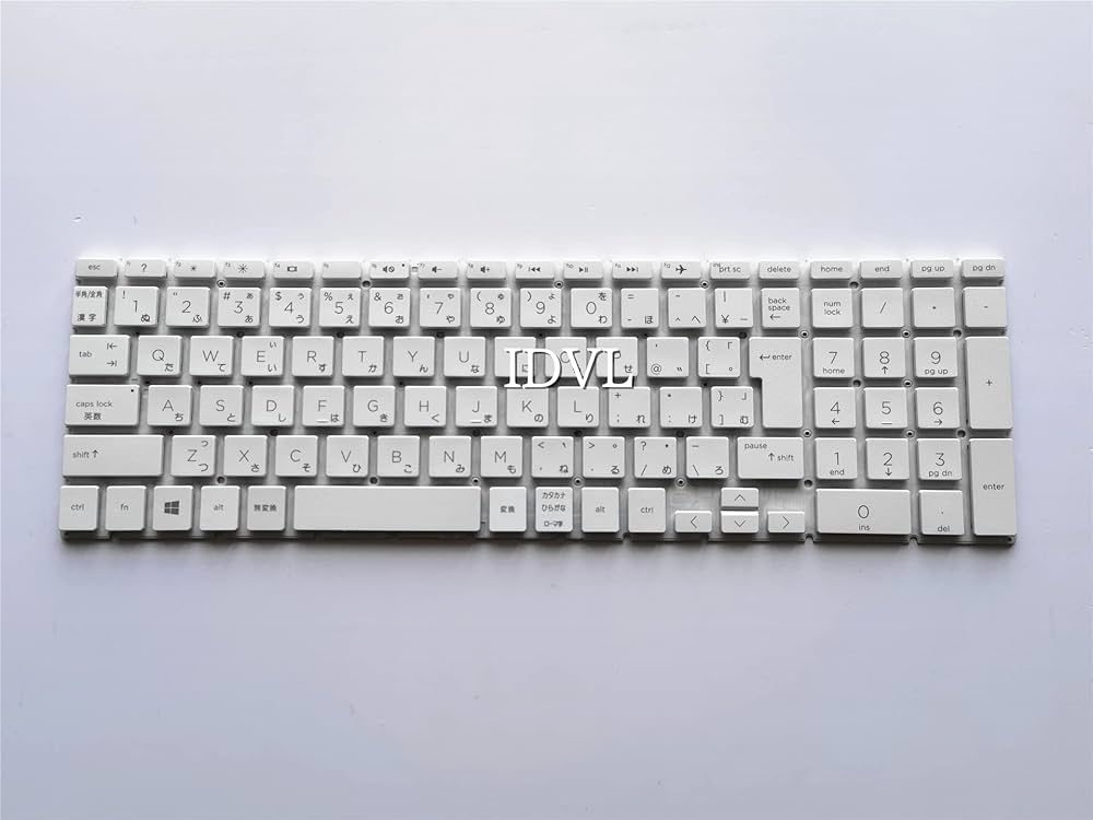 HP ノートPC ホワイト 日本語キーボード Amazon | [IDVL]HP Laptop 15-db 日本語キーボード ノートPC用