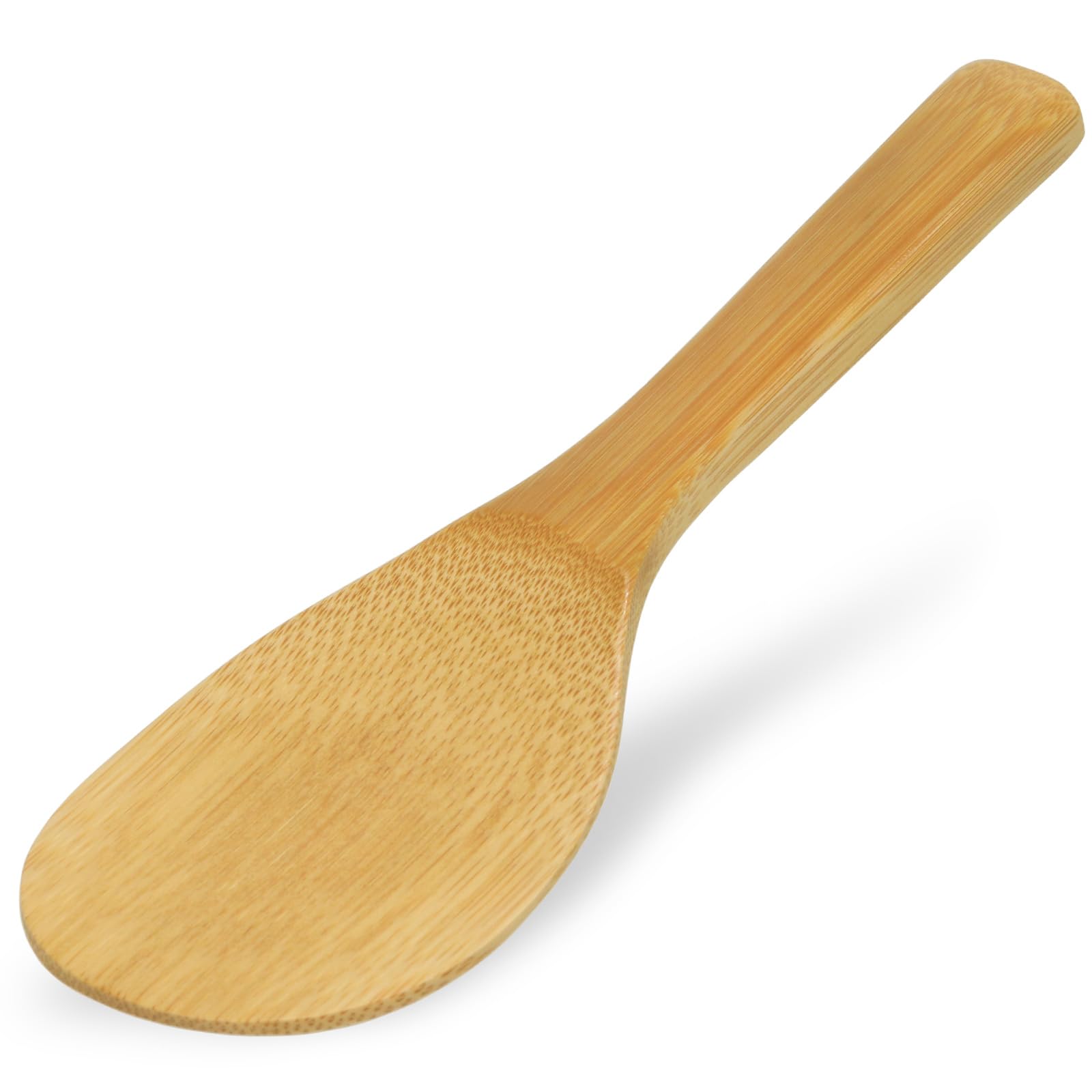 Bamboo Rice Ladle, Handcrafted 7.1 Inch