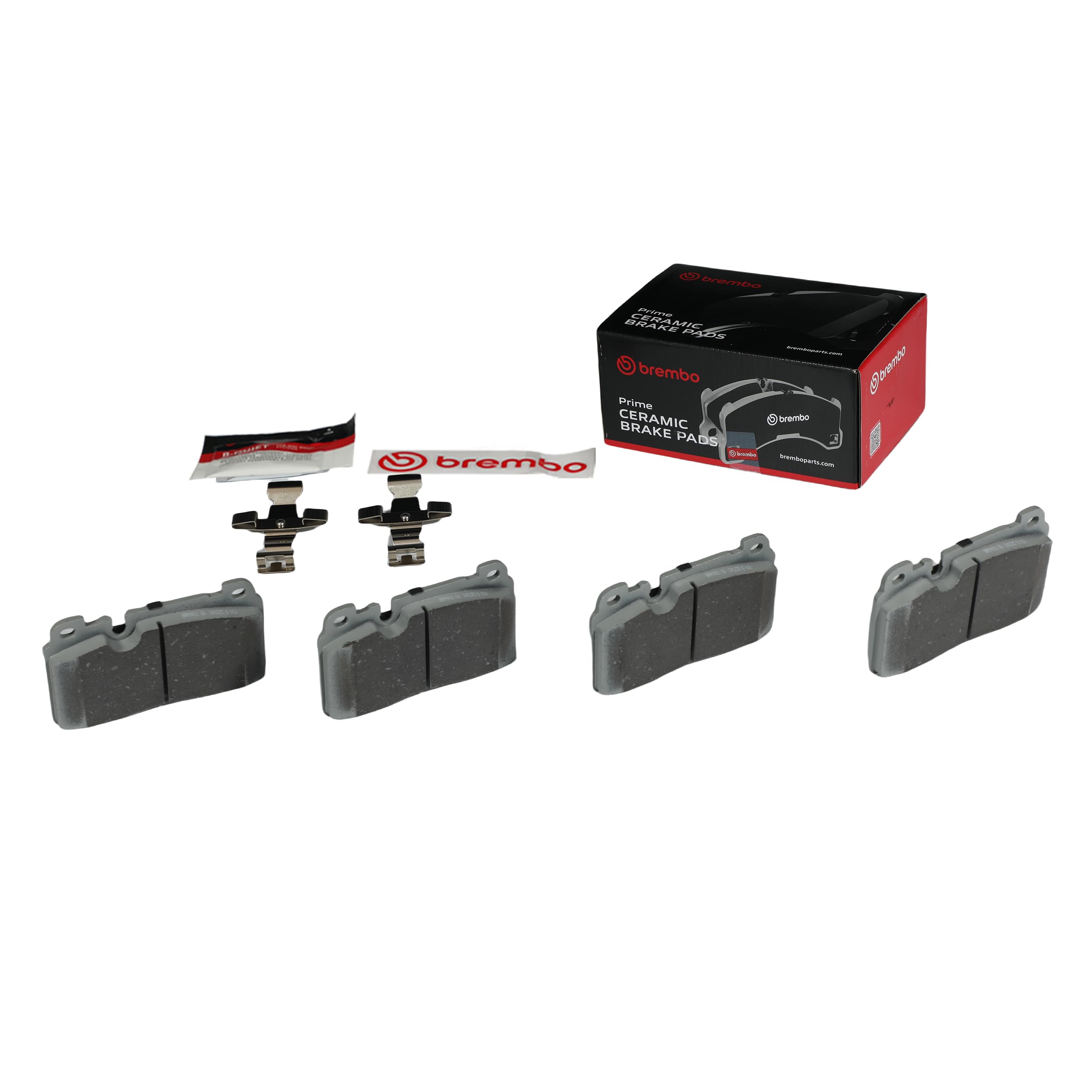 Brembo P85133N Premium Ceramic Front Disc Brake Pad Set AUDI OE# 8R0698151AB product thumbnail 5