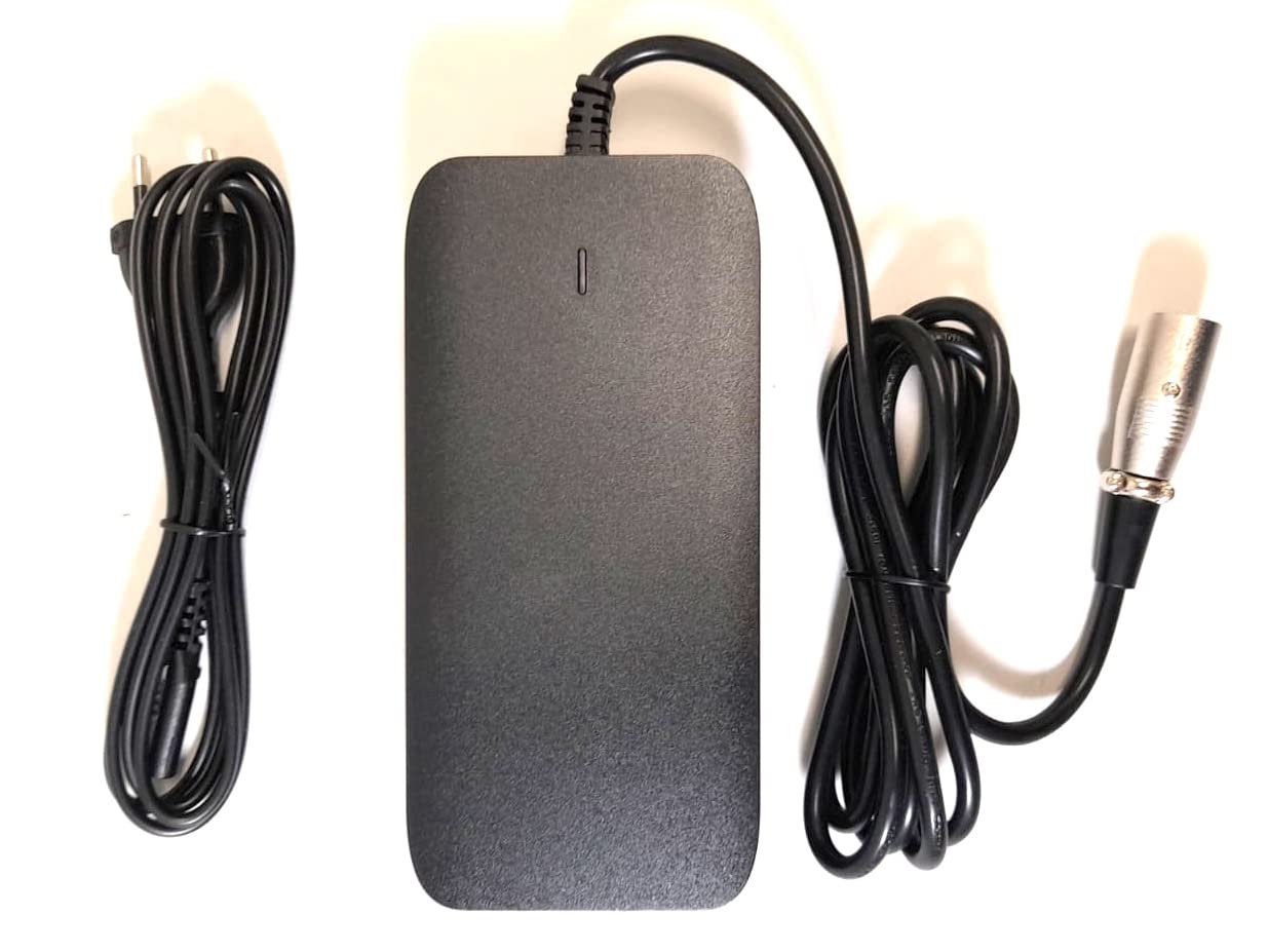 Enerpower Ladegerät Li-Ion 58,8V 3A 180 Watt (XLR-3, DC Rundstecker 5,5 x 2,5 mm) für 14S Li-Ion Akkus 52V (XLR-3)