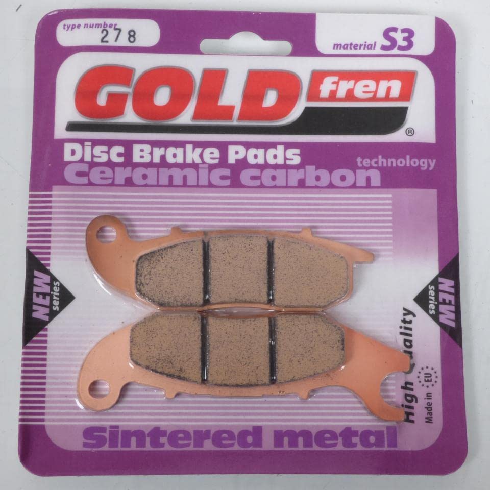 Plaquette de frein Gold Fren 250 Cr-F M 2013 Honda AV haute friction