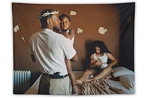 Kendrick Lamar Tapestry, Mr. Morale & The Big Steppers Album Cover Tapestry, 30"x40"