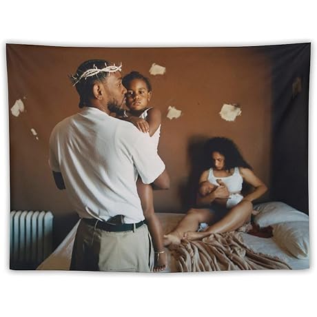 Kendrick Lamar Tapestry, Mr. Morale & The Big Steppers Album Cover Tapestry, 30"x40"