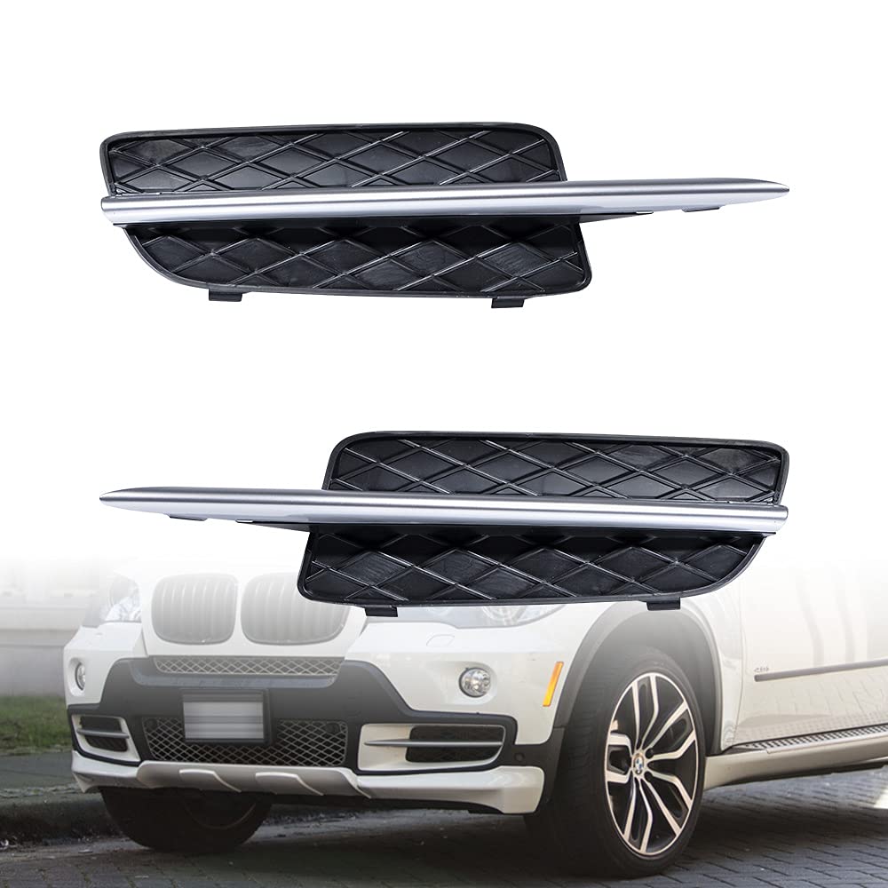 Grille Inférieure Pare-chocs Avant Pour BMW X5 E70 2008-2010 - ABS, Clipable, Référence 51117159595