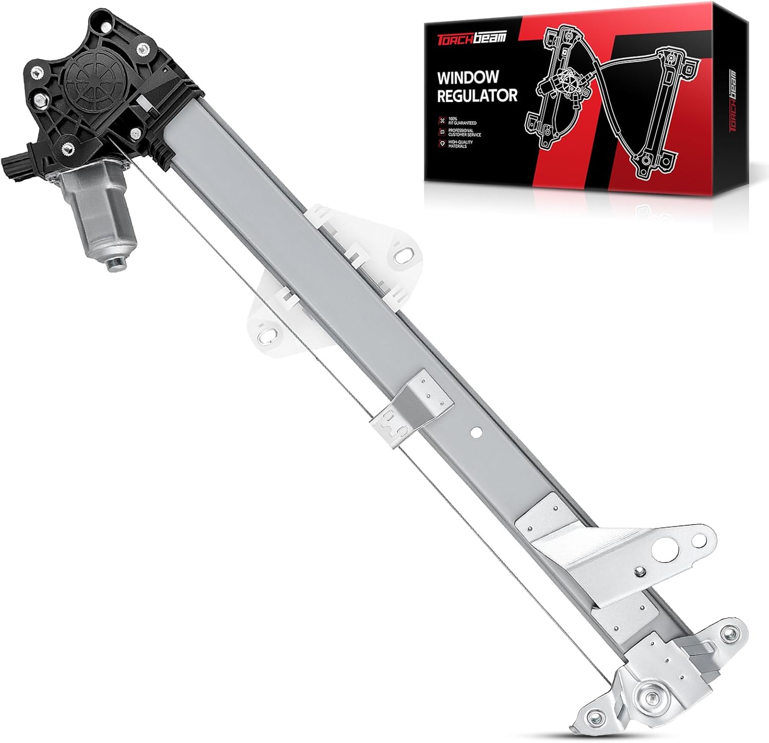 Torchbeam 751-072 Power Window Regulator Assembly with Motor Compatible with 2008-2012 Accord751-072, 72250TA0A11, 72250TA0A12