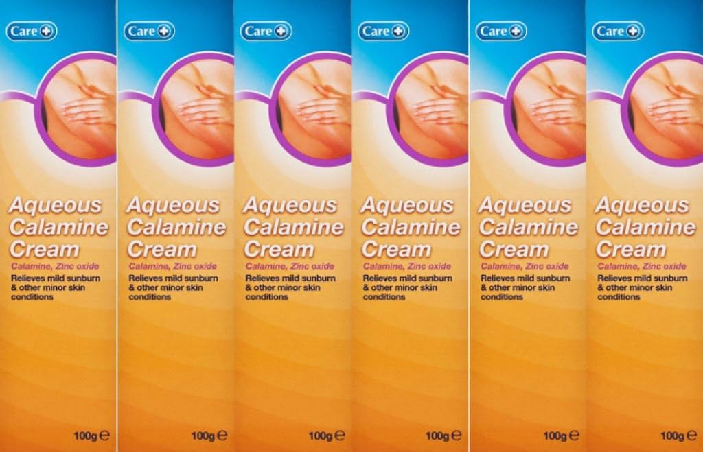 Care Aqueous Calamine Cream 100g x 6 Packs