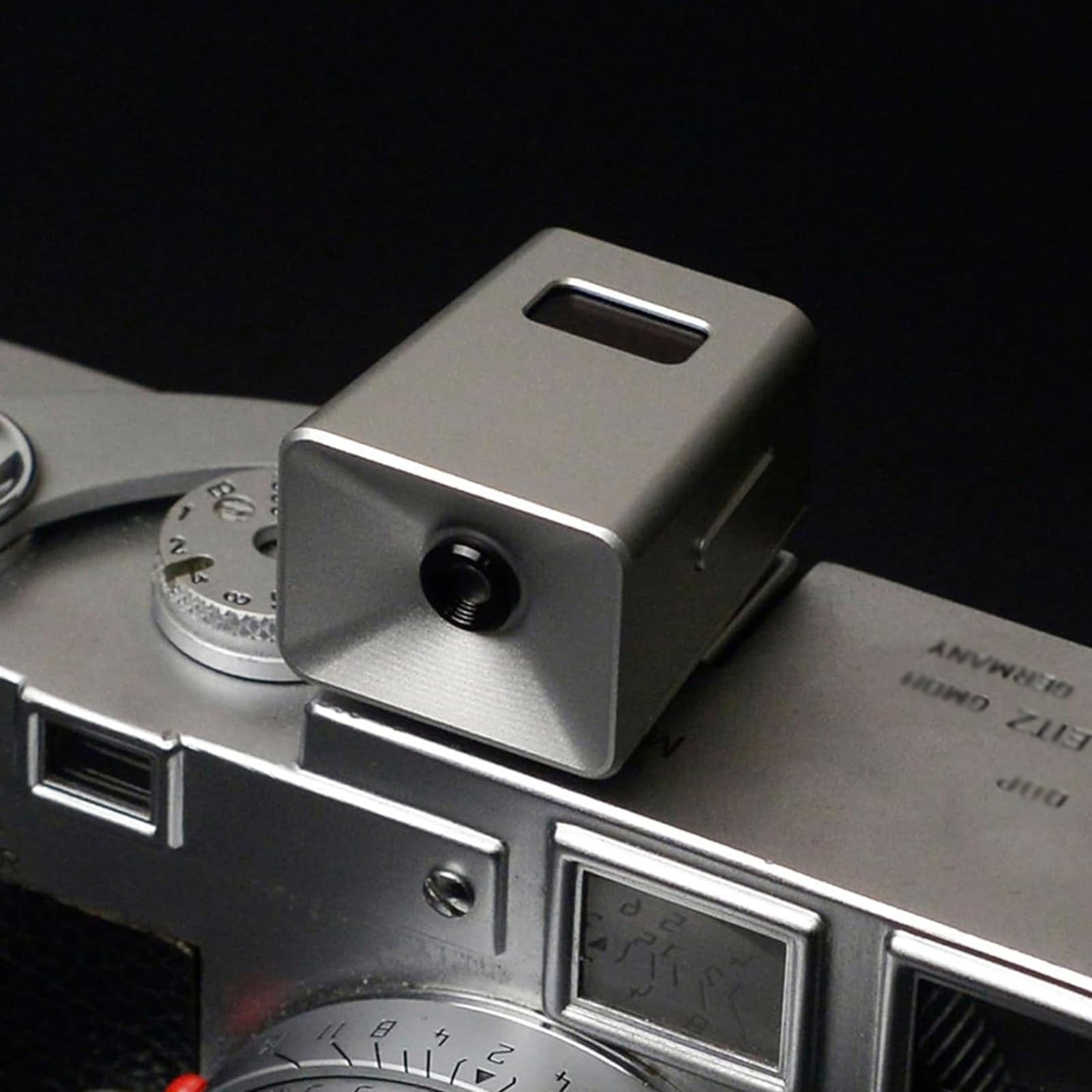 Medidor de luz de cámara, medidor de luz para fotografía, rango EV 1-22, medición en tiempo real y medición con un botón, para fotografía de película de cámara vintage
