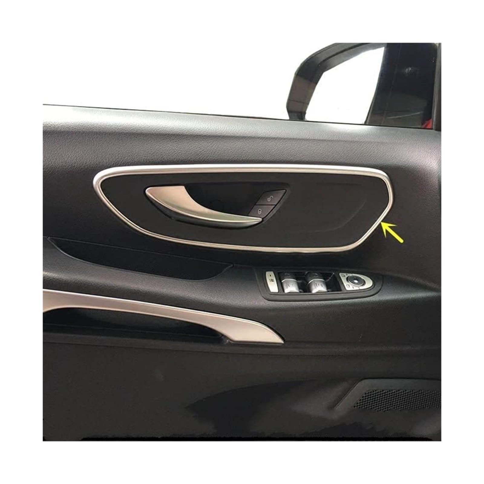 Set maniglie Kit Di Copertura Modanatura Ciotola Maniglia Portiera Auto Per Vito W447 2014-2021