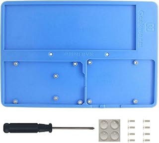 Geekworm Raspberry Pi 4B/3B+ Plate, 5in1 RAB Holder Breadboard Base/ABS Case/Education Platform for Arduino UNO Mega 2560 / Raspberry Pi 4 Model B/3B+/3B
