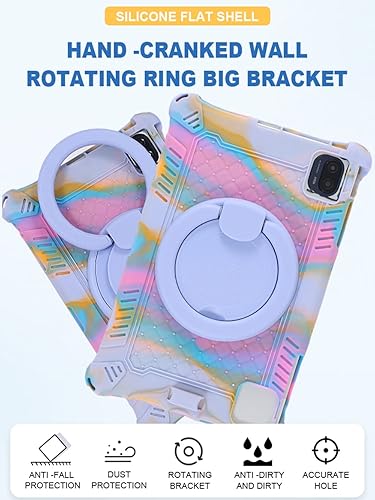 Miniatura 6 de Funda para tablet TECLAST P25T, VASTKING KingPad M10, TCL 10 TABMAX WiFi, Oppo Pad Air, DOOGEE T20, Headwolf Wpad1, Tablet PC UMIDIGI A11, soporte