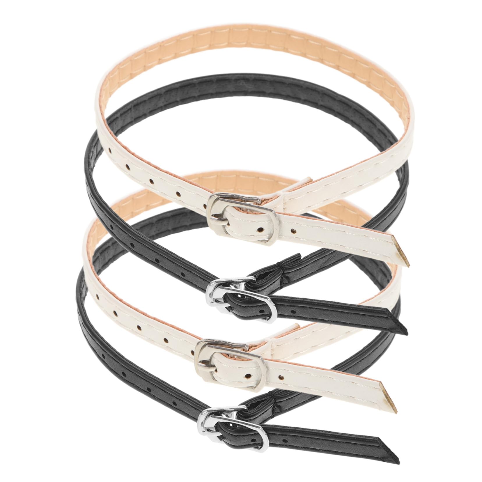 CONGARTENO Daily Use Heel Straps 2 Pairs of Women's High Heel Shoe Straps Comfortable Ankle Band for Fashion Pumps