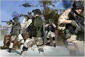 ミリタリー DELTA FORCE SupportRifleman Dam Toy 現用 アメリカ陸軍 特殊部隊デルタフォース ライフル