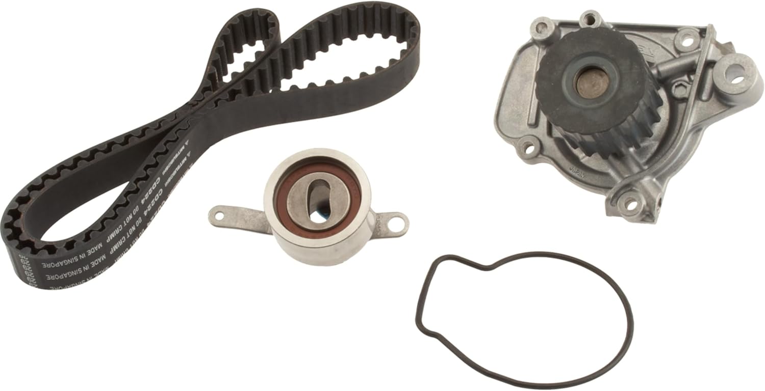 AISIN GENUINE TKH-005 Engine Timing Belt Kit with Water Pump - Compatible with Select Acura EL Honda Civic, Civic del Sol