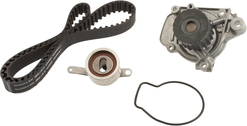 GENUINE TKH-005 Engine Timing Belt Kit with Water Pump - Compatible with Select Acura EL Honda Civic, Civic del Sol