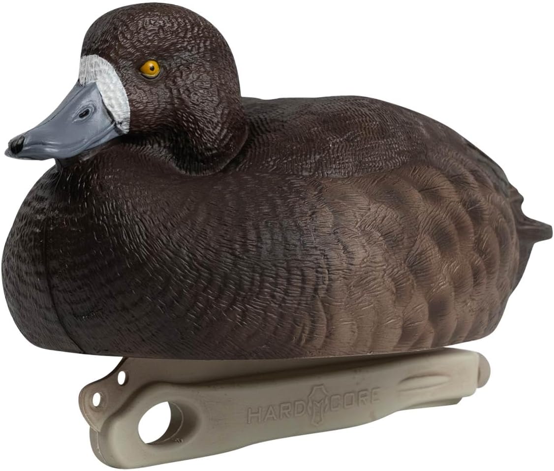 Hardcore Waterfowl Rugged Series Bluebill Decoys - Foam Filled - 6 Pack