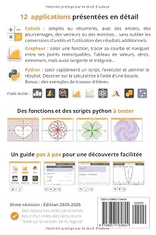 Découvrir la calculatrice graphique NumWorks: Fonctionnalités, exemples illustrés, le guide indispensable pour apprendre à maîtriser sa NumWorks (Les Essentiels de NumWorks)