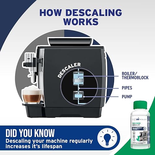 Miniatura 6 de Caffenu  Descalcificador Liquid Delonghi 13.5 fl oz  Parte del juego descalcificador Delonghi  Parte de su juego de accesorios barista  2