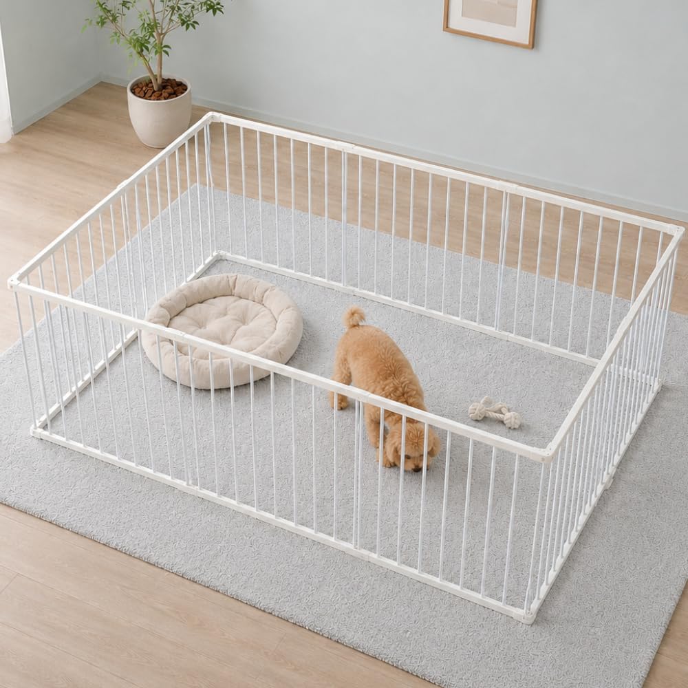Amazon | ペットサークル ペットケージ 大型犬 【14面 広々