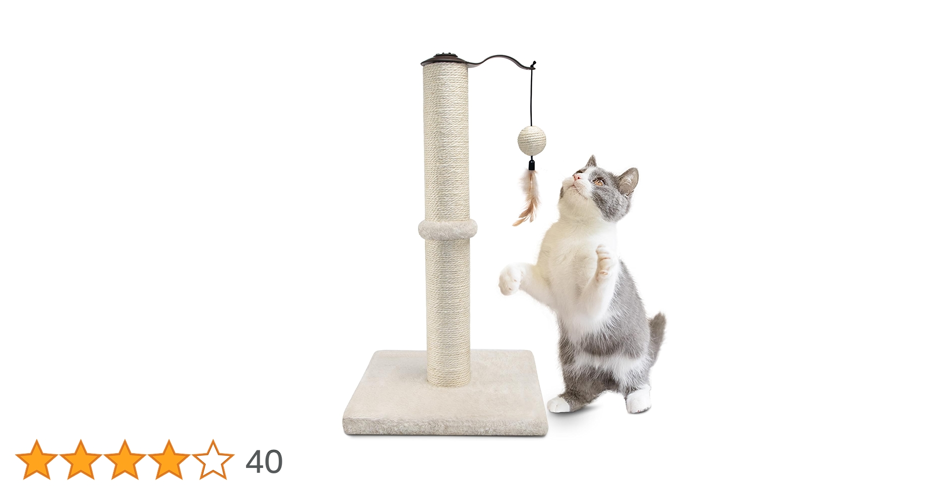 Amazon | Besdon 猫 爪とぎ ポール 55cm: 縦型 ネコ 爪研ぎ ねこ つめ