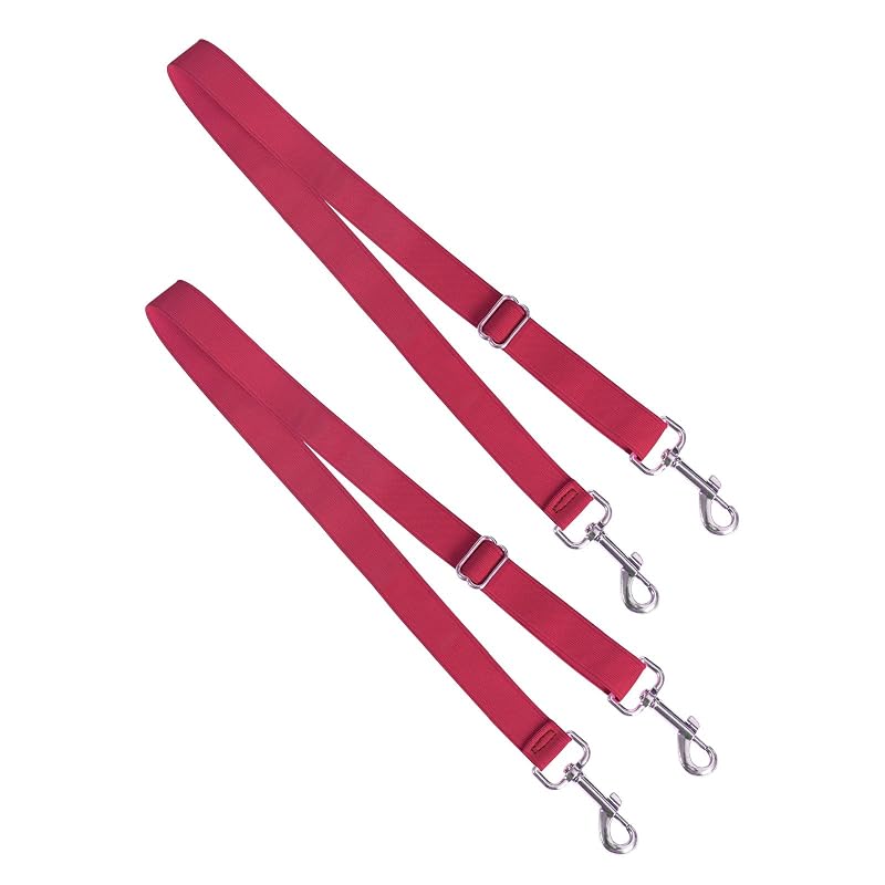 Tiras Elásticas de Reposição para Manta de Cavalo Harrison Howard, Ajustáveis, Rose Pink, L, Pacote com 1 Par