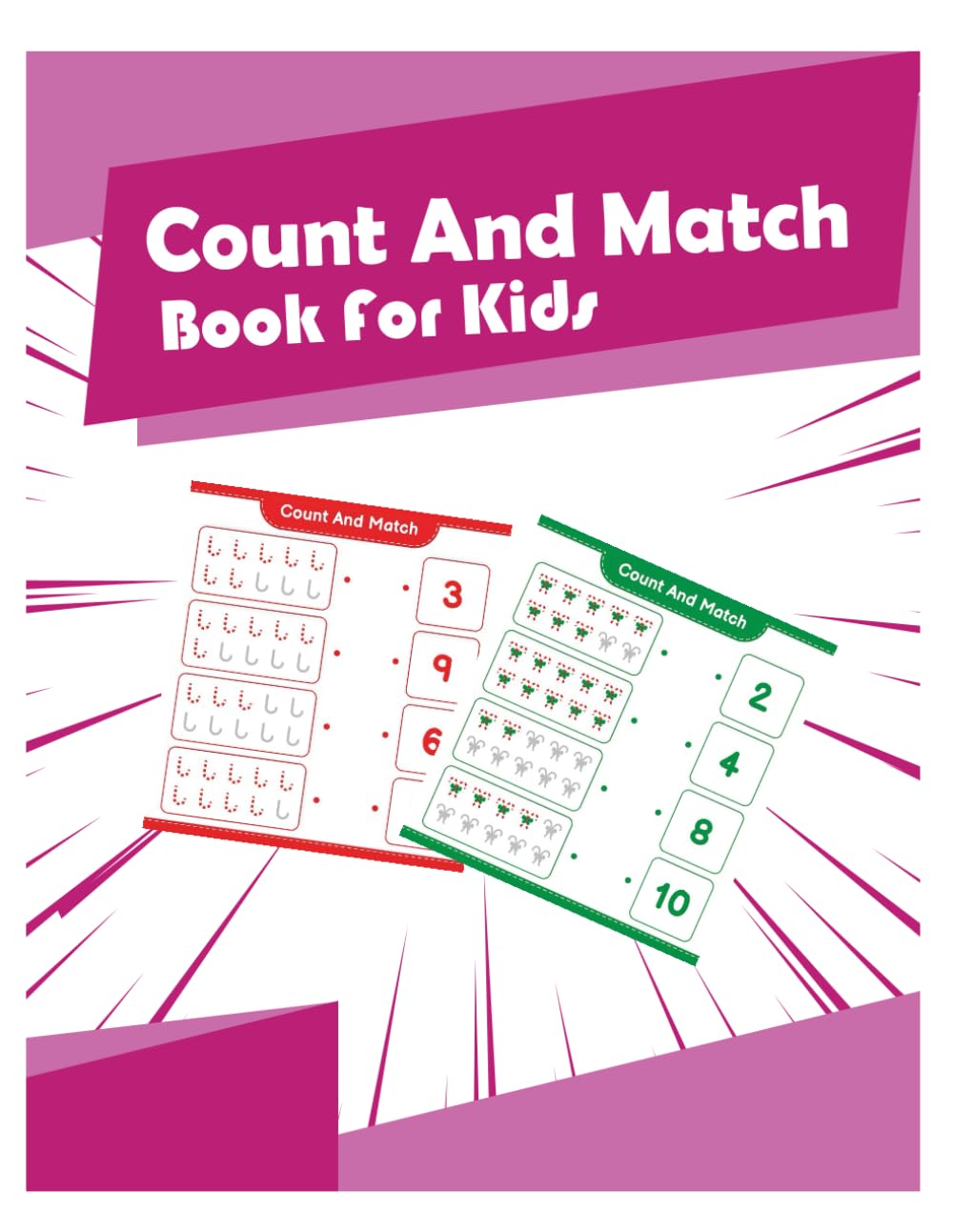 Count And Match Book For Kids: A Fun Journey of Learning Numbers Through Counting and Matching