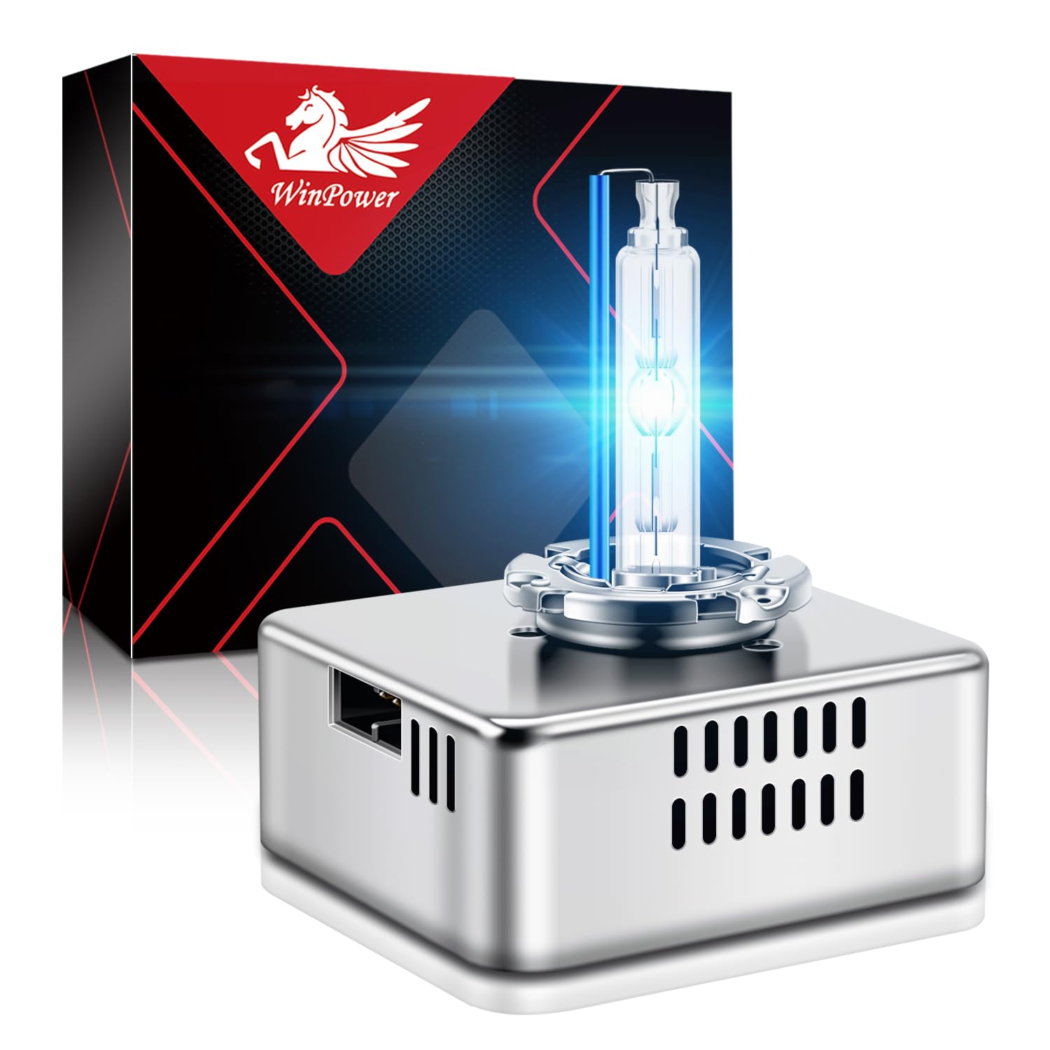 Bombilla D5S Xenón soluciona faros gastados con luz azul 8000K WinPower de 35W 7