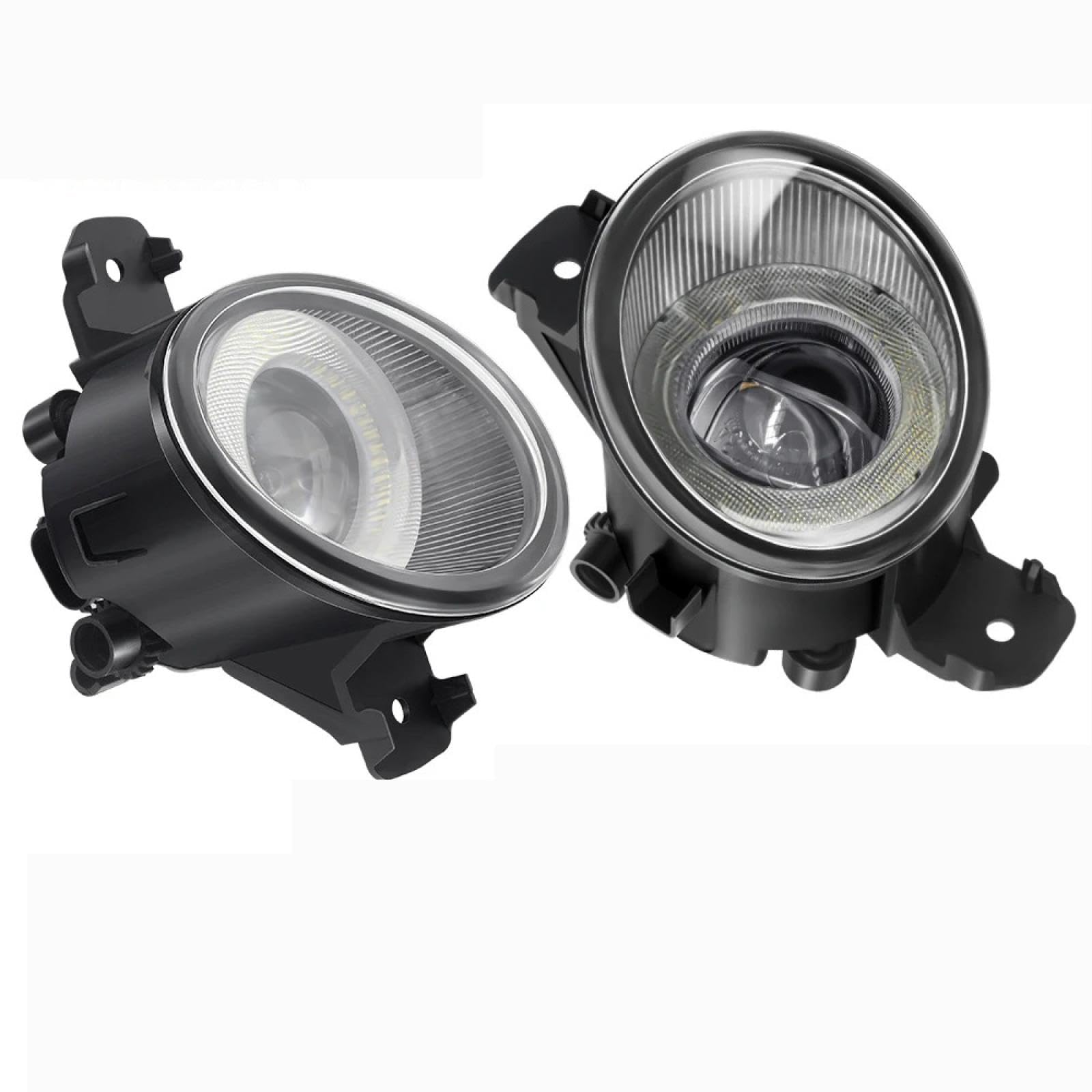 Mistlampen 2 sztuki 30W samochód Angel Eye zespół świateł przeciwmgielnych LED światła przeciwmgielne do jazdy dziennej DRL H11 12V Dla Nissan Dla Versa Dla uwaga 2014 2015 2016