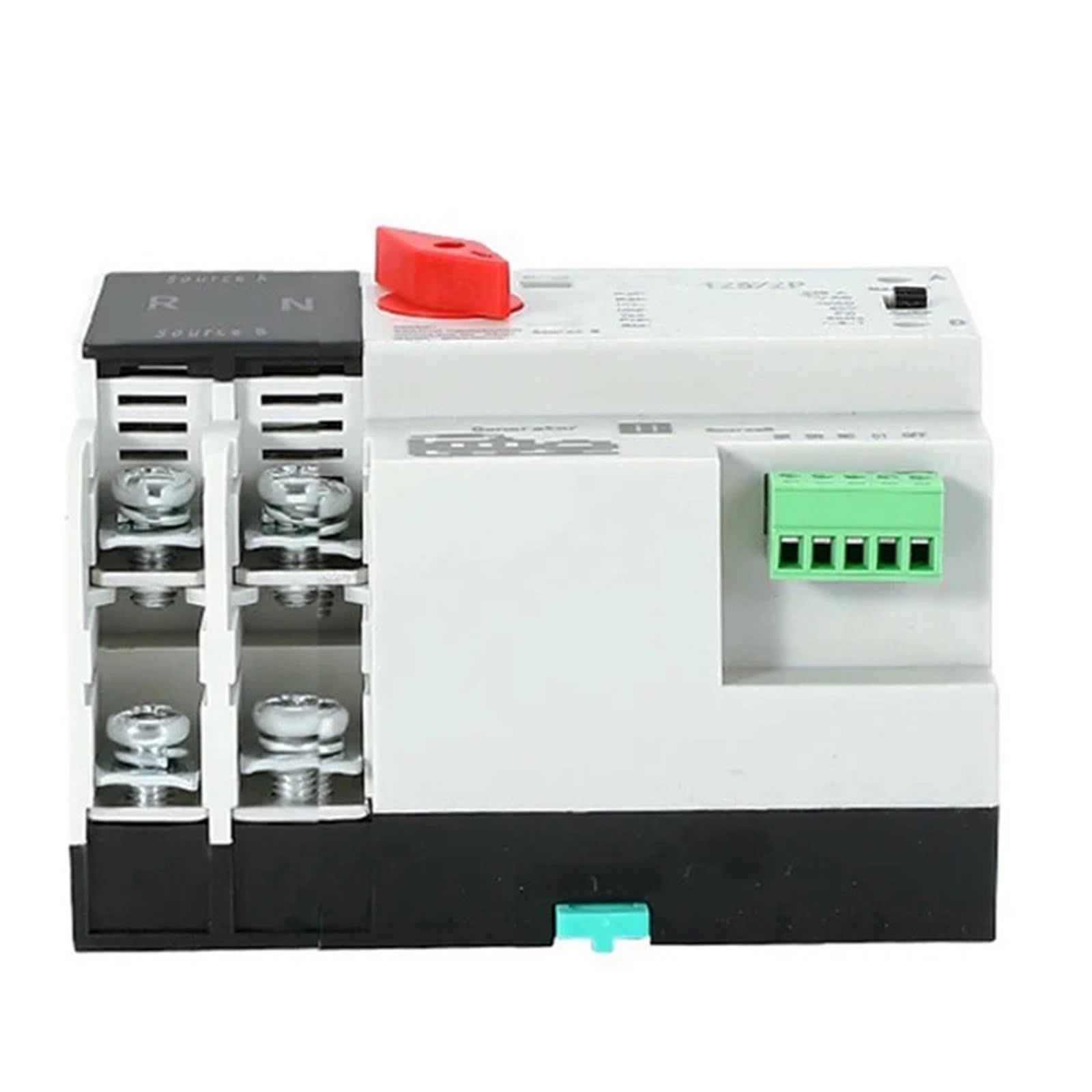 Interruttore di trasferimento di potenza doppio ATS 2P 63A-125A | Selettore automatico alimentazione 110V/220V for commutazione l'alimentazione principale quella backup(220V,100A)