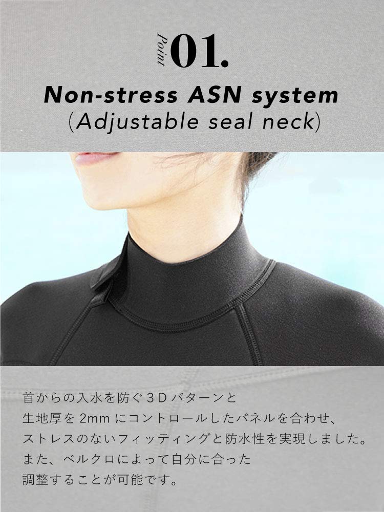 HeleiWaho ヘレイワホ ウェットスーツ 3mm レディースL Amazon | ウェットスーツ 3mm シーガル レディース ウエット