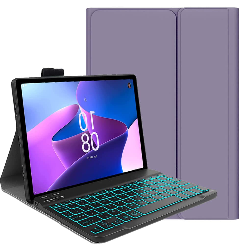 Coque avec clavier rétroéclairé QWERTY amovible Lenovo 13 pouces - 6
