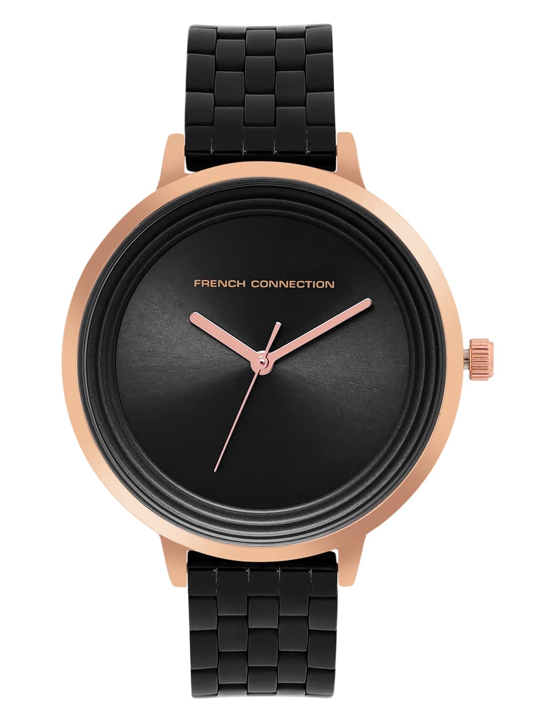 French Connection Analog Black Dial Womens Watch-FCN0001Q (B09RV8HWVD) Amazon Price History, Amazon Price Tracker