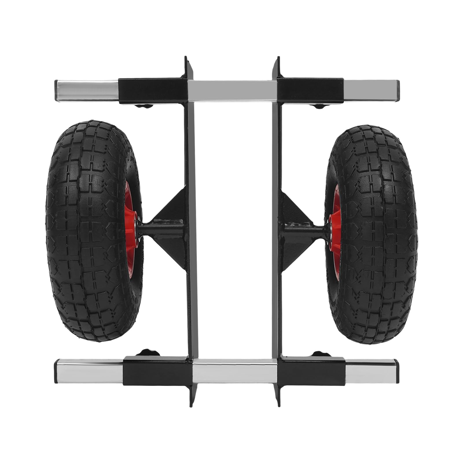 Carrello a pannello resistente, capacità 259,9 kg, con ruote pneumatiche da 25,4 cm, pannello per porta regolabile, carrello con ruote, carrello per cartongesso, materiale per lastre per tutti
