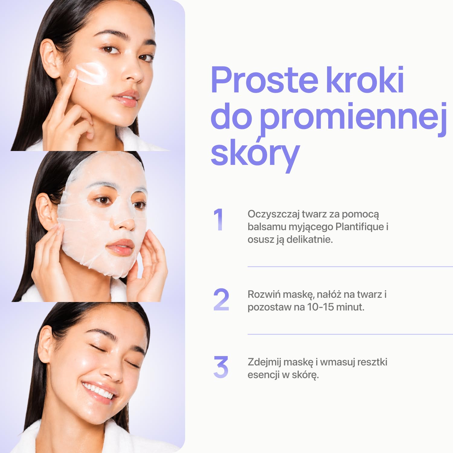 PLANTIFIQUE Maska w płachcie Collagen Boost 5 Pack – Maska przeciwstarzeniowa z kolagenem, Q10 i jagodami – koreańska pielęgnacja skóry dla gładkiego i zrewitalizowanego wyglądu